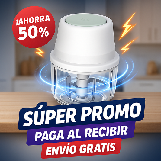 Picadora eléctrica de alimentos