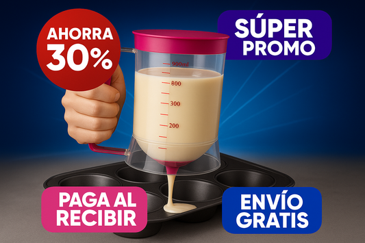 Jarra dispensador de masa con tapa